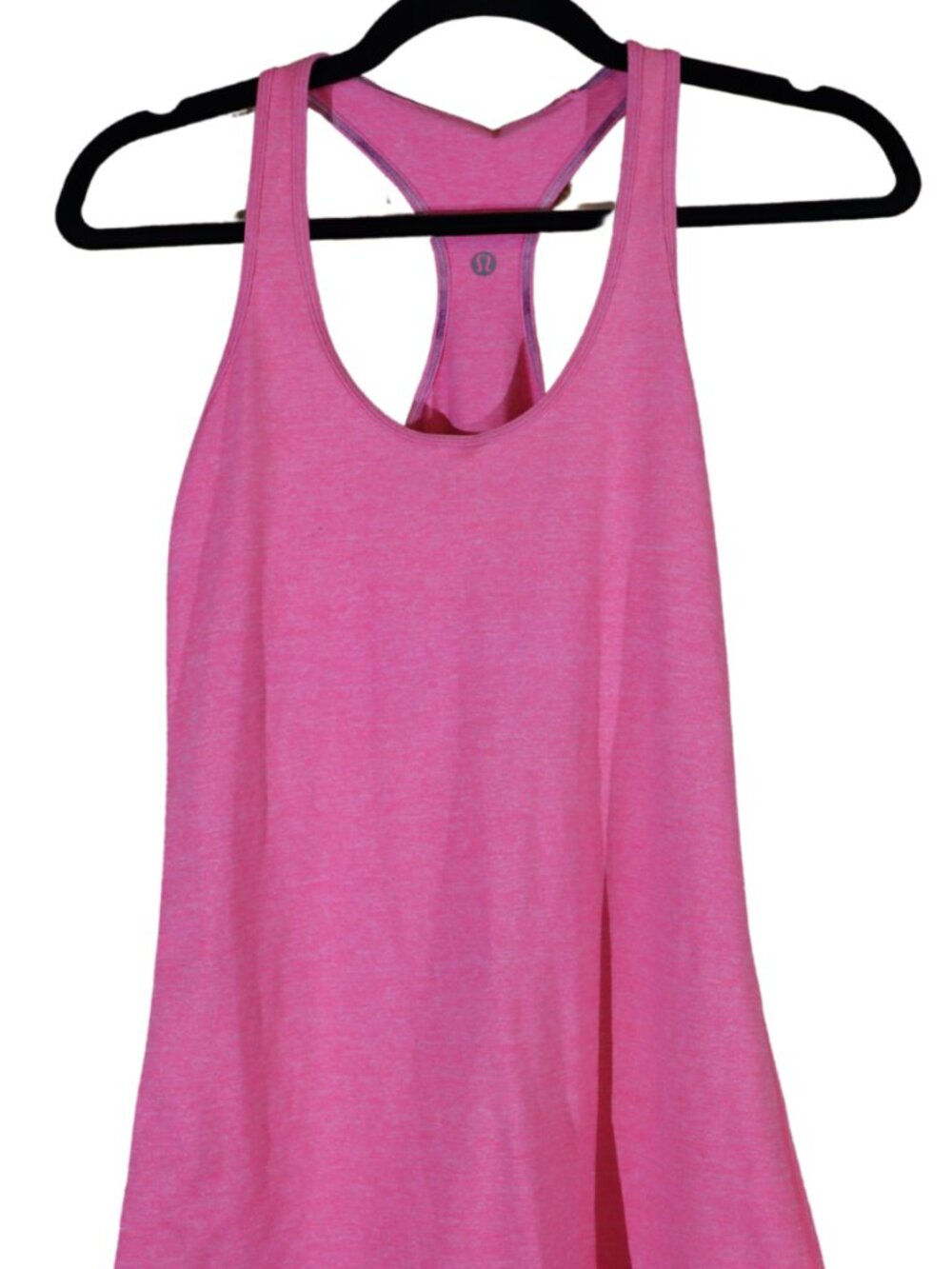 EUC Lululemon Cool Racerback Tank in Heathered Pink Size 8